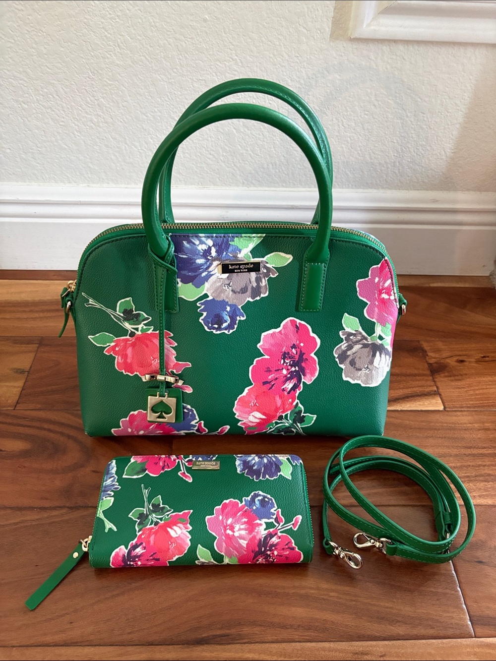 Kate Spade Brightwater Drive Small Rachelle Satchel Crossbody & Wallet